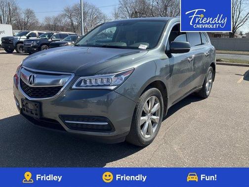 Forest Mist Metallic 2016 Acura MDX 3.5L