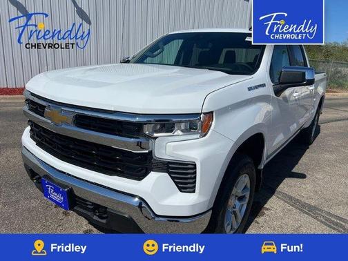 Summit White 2026 Chevrolet Silverado 1500 LT