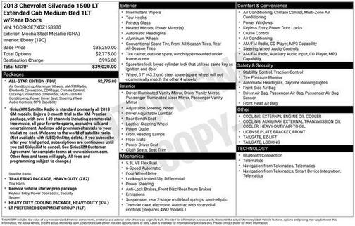 Mocha Steel Metallic 2013 Chevrolet Silverado 1500 LT