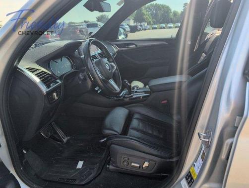 Glacier Silver Metallic 2019 BMW X3 M40i