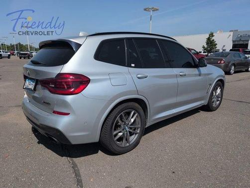 Glacier Silver Metallic 2019 BMW X3 M40i