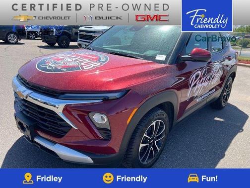 Crimson Metallic 2024 Chevrolet Trailblazer LT