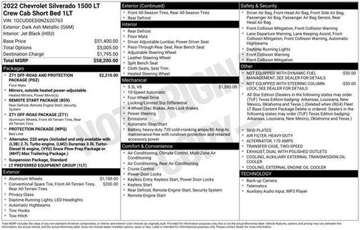 2022 Chevrolet Silverado 1500 LT