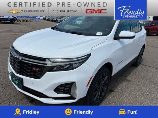 Summit White 2023 Chevrolet Equinox RS