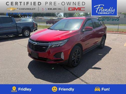 Radiant Red 2023 Chevrolet Equinox RS