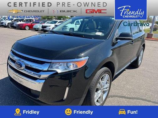 Black 2012 Ford Edge Limited