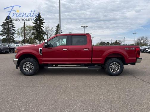 Rapid Red Metallic Tinted Clearcoat 2021 Ford F-250 XLT