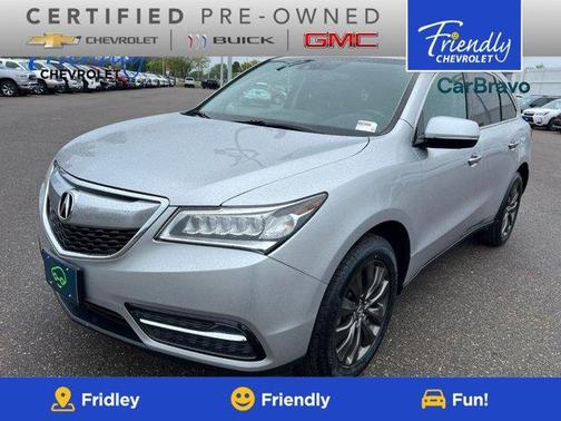 Silver 2015 Acura MDX 3.5L Technology Package
