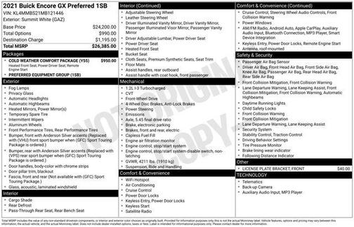 2021 Buick Encore GX Preferred