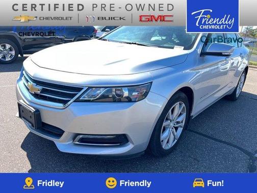 Silver Ice Metallic 2018 Chevrolet Impala 1LT