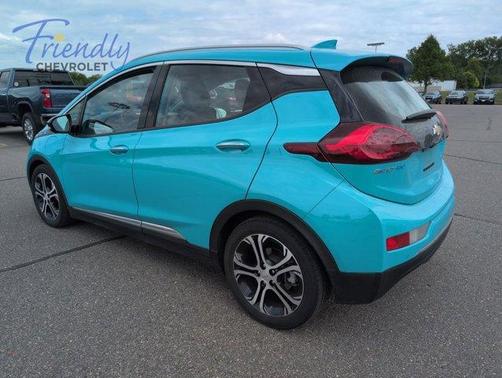 Oasis Blue 2021 Chevrolet Bolt EV Premier