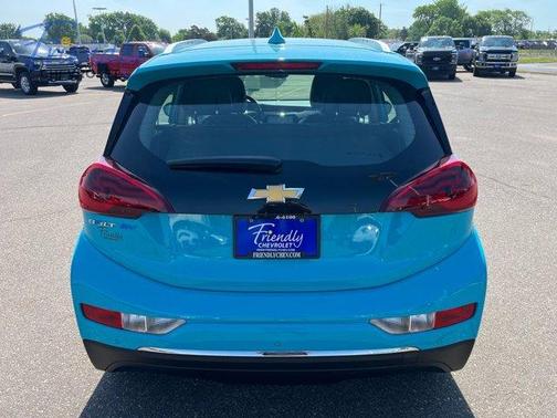 Oasis Blue 2021 Chevrolet Bolt EV Premier