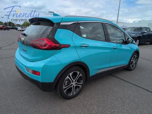 Oasis Blue 2021 Chevrolet Bolt EV Premier