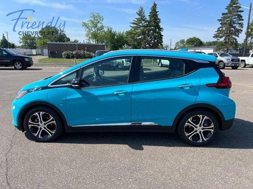 Oasis Blue 2021 Chevrolet Bolt EV Premier