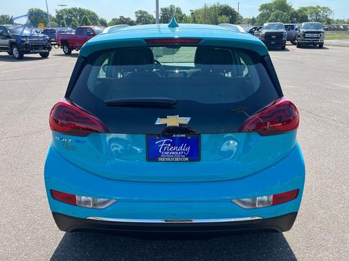 Oasis Blue 2021 Chevrolet Bolt EV Premier