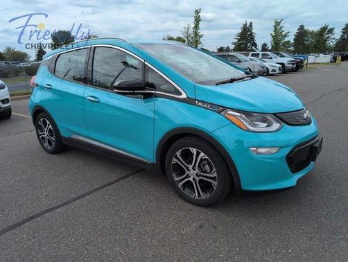 Oasis Blue 2021 Chevrolet Bolt EV Premier