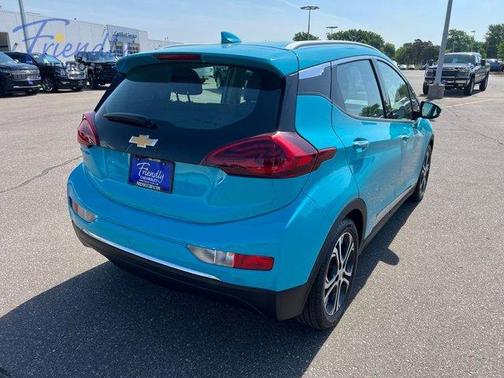 Oasis Blue 2021 Chevrolet Bolt EV Premier