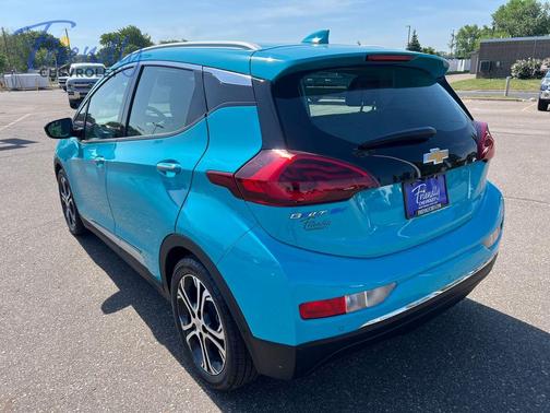 Oasis Blue 2021 Chevrolet Bolt EV Premier
