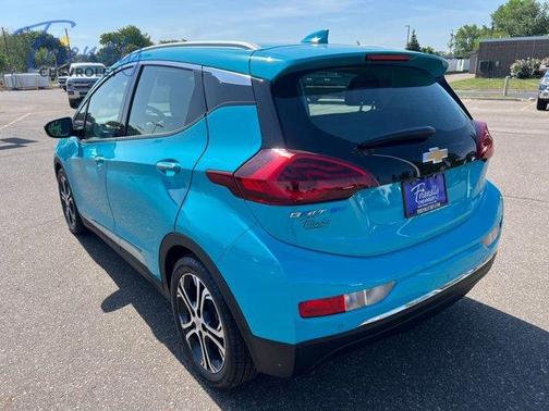 Oasis Blue 2021 Chevrolet Bolt EV Premier