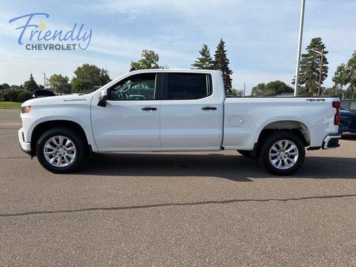Summit White 2021 Chevrolet Silverado 1500 Custom