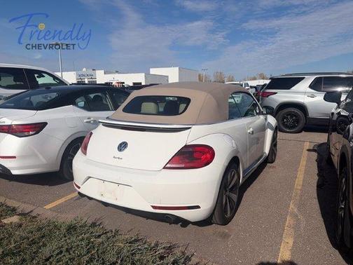 Candy White 2014 Volkswagen Beetle 2.0T R-Line
