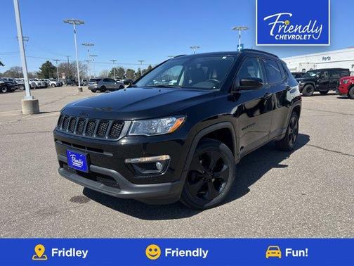 Diamond Black 2021 Jeep Compass Altitude