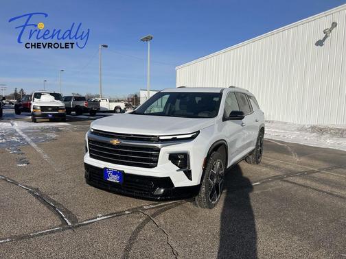 Polar White 2026 Chevrolet Traverse High Country