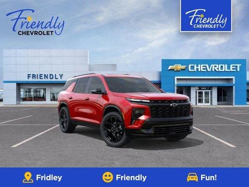 Radiant Red 2026 Chevrolet Traverse RS