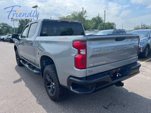 Sterling Gray Metallic 2025 Chevrolet Silverado 1500 Custom Trail Boss