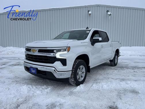 Summit White 2026 Chevrolet Silverado 1500 LT