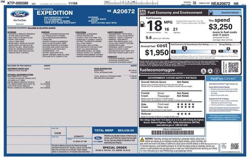 Oxford White 2022 Ford Expedition XLT