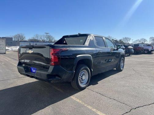 Black 2026 Chevrolet Silverado EV WT
