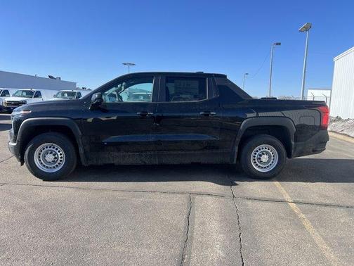 Black 2026 Chevrolet Silverado EV WT
