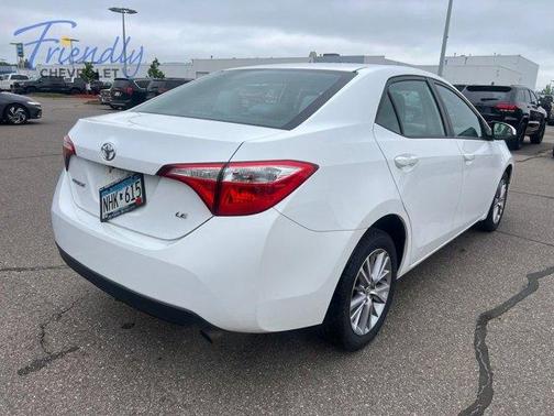 Super White 2014 Toyota Corolla LE Plus