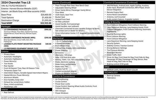 2024 Chevrolet Trax LS