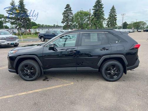 Midnight Black Metallic 2022 Toyota RAV4 XLE
