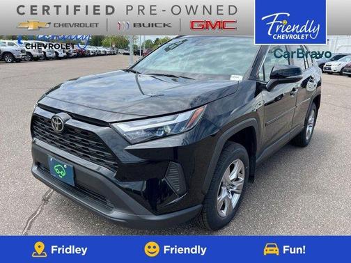 Midnight Black Metallic 2022 Toyota RAV4 XLE