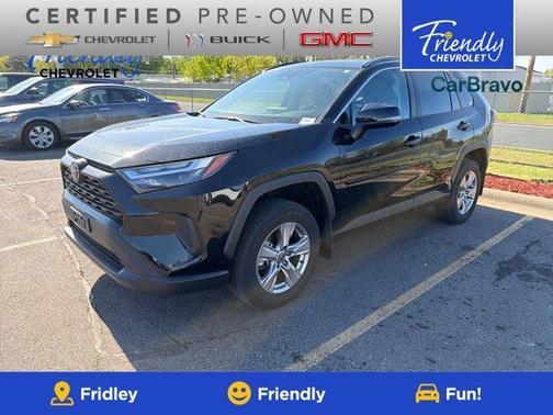 Midnight Black Metallic 2022 Toyota RAV4 XLE