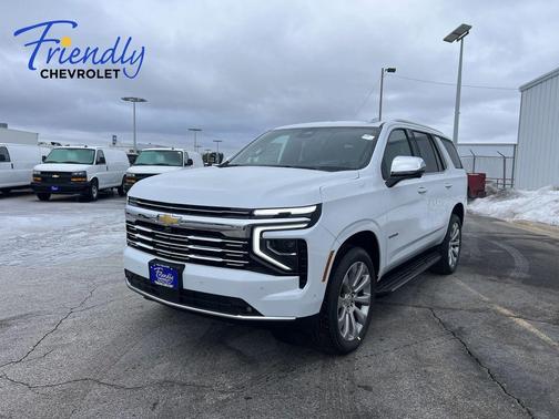 Polar White 2026 Chevrolet Tahoe Premier