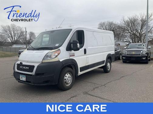 Bright White Clearcoat 2019 RAM ProMaster 1500 Low Roof