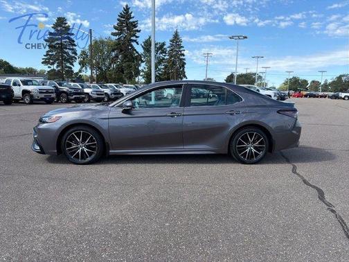 Predawn Gray Mica 2024 Toyota Camry Hybrid SE