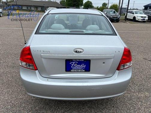 Bright Silver 2008 Kia Spectra LX