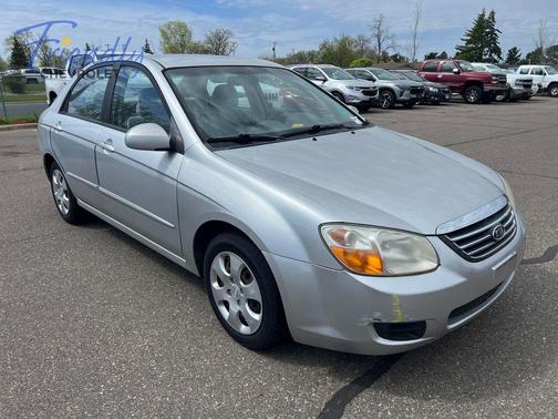 Bright Silver 2008 Kia Spectra LX