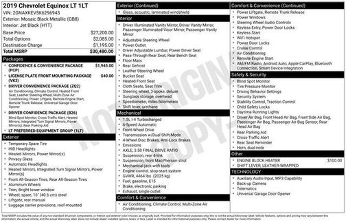 2019 Chevrolet Equinox 1LT