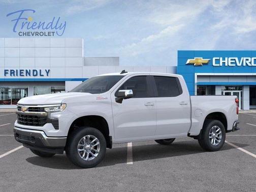Summit White 2026 Chevrolet Silverado 1500 LT