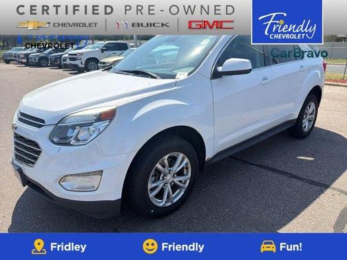 Summit White 2017 Chevrolet Equinox LT