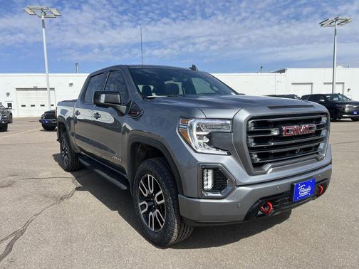 Satin Steel Metallic 2021 GMC Sierra 1500 AT4