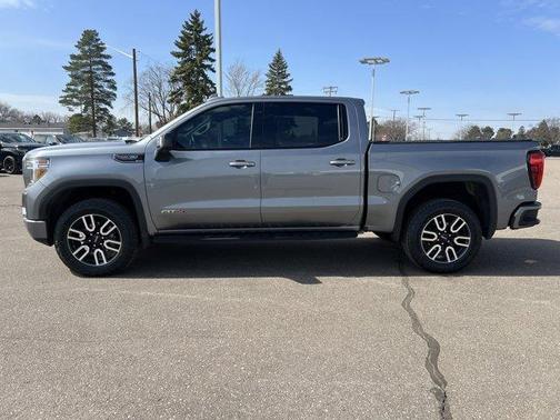 Satin Steel Metallic 2021 GMC Sierra 1500 AT4
