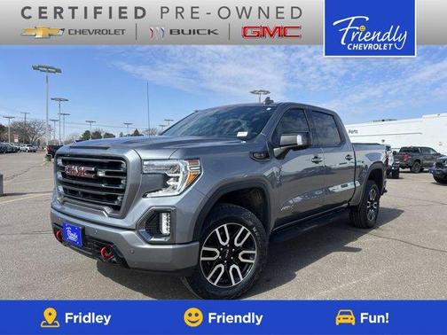 Satin Steel Metallic 2021 GMC Sierra 1500 AT4