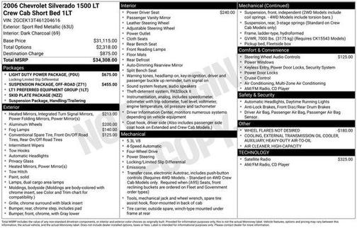 Sport Red Metallic 2006 Chevrolet Silverado 1500 LT Crew Cab